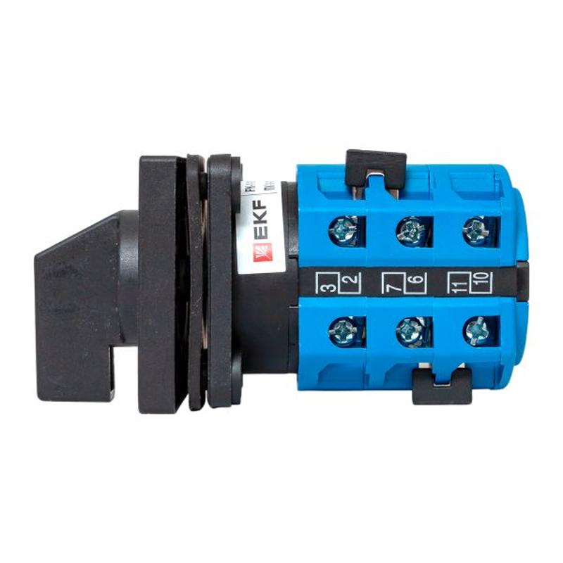 Переключатель кулачковый ПК-1-102 25А 2P «0-1-2-3» IP65 | pk-1-102-25-65 | EKF — миниатюра 5