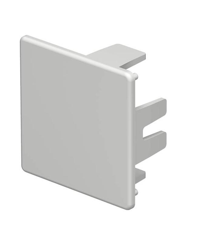 Торцевая заглушка кабельного канала WDK 40x40 мм (ПВХ,светло-серый) (WDK HE40040LGR) | 6183727 | OBO Bettermann — OBO Bettermann