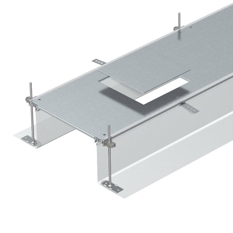 Секция кабельного канала OKA-G для GES9 2400x400x240 мм (сталь) (OKA-G40040240D9) | 7424220 | OBO Bettermann — OBO Bettermann