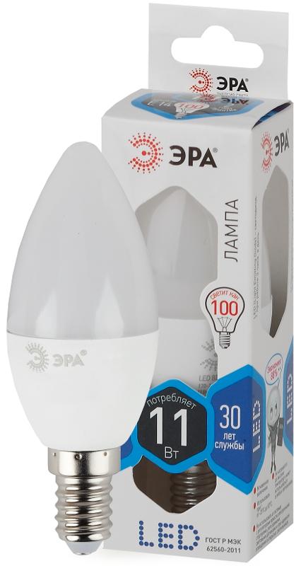 Лампа светодиодная LED 11Вт Е14 4000К СТАНДАРТ smd B35-11w-840-E14 | Б0032982 | ЭРА — ЭРА (Энергия света)