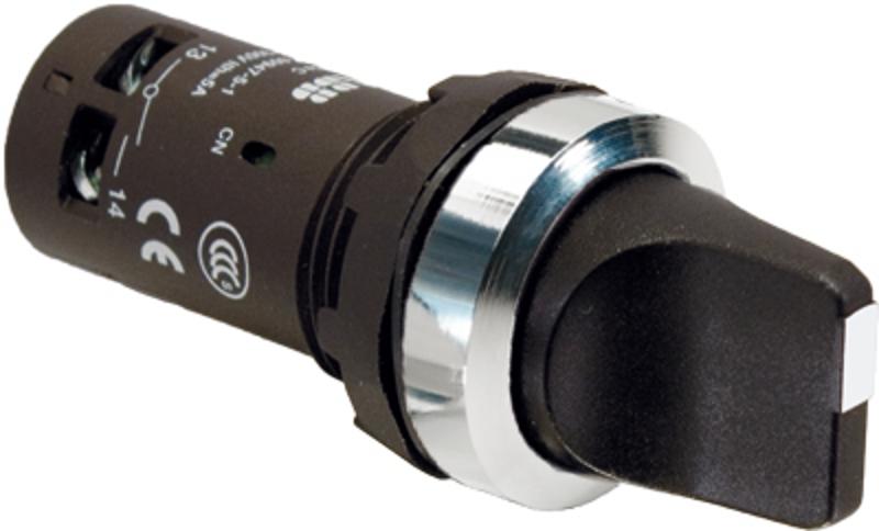 Переключатель C3SS1-30B-11 3-х позиционный черный 1НО1НЗ с фикса цией | 1SFA619210R3076 | ABB — ABB