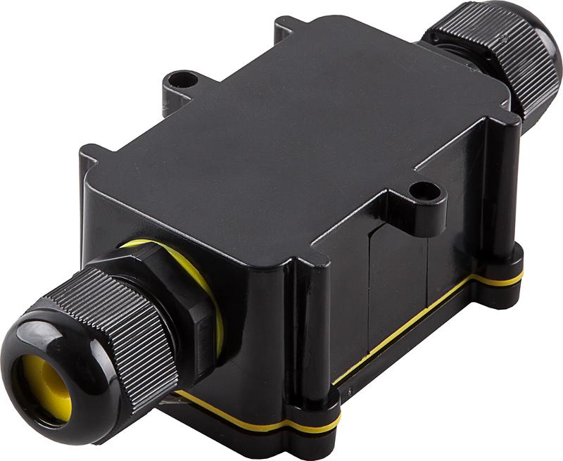 Водонепроницаемая cоединительная коробка LD522, 450V, 125x55x36, черный | 32245 | Feron — Feron