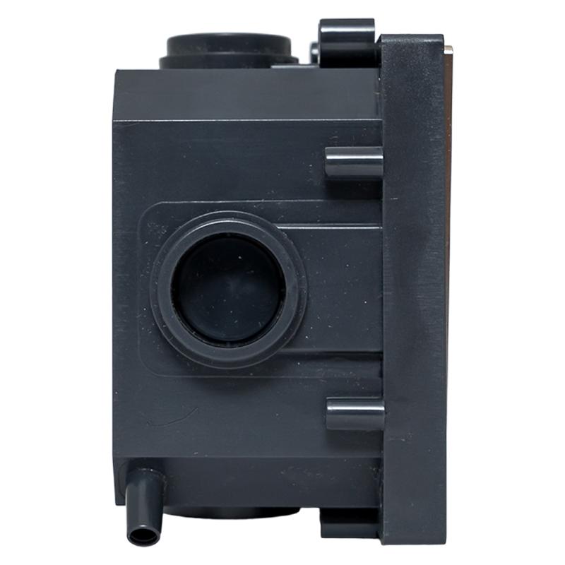 Лючок напольный C-Line 2 IP44 86*86 мм на 2модуля=1пост (с напольной коробкой для установки в фальш-пол и бетон) матовый никель | cl-ln-knl-2 | EKF — миниатюра 3
