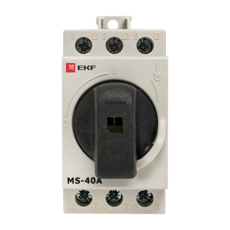 Рубильник модульный MS-40A 3P на DIN-рейку | ms-40d | EKF — миниатюра 11