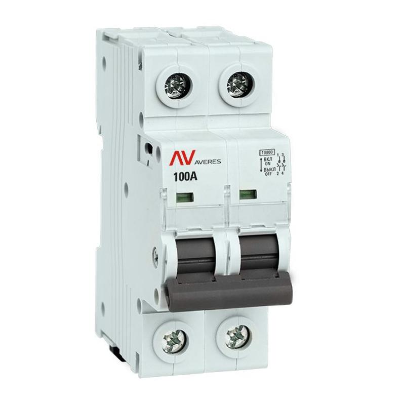 Выключатель нагрузки AVN 2P 100A AVERES | avn-2-100-av | EKF — EKF
