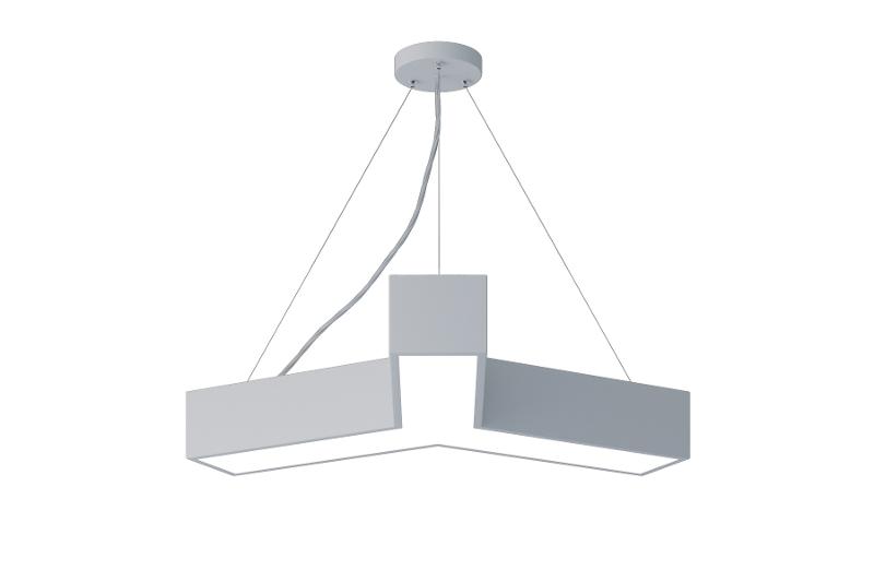 Светильник светодиодный Geometria Igrek SPO-141-W-40K-028 28Вт 4000К 1750Лм IP40 600*600*80 белый подвесной | Б0050566 | ЭРА — ЭРА (Энергия света)