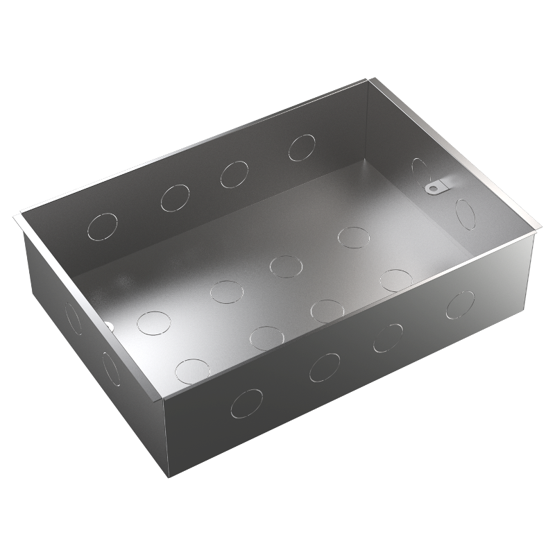 MultiDesk Коробка монтажная для бетонных полов для люка на 16/24 модуля СТАЛЬ | MDK10316 | SE — миниатюра 2