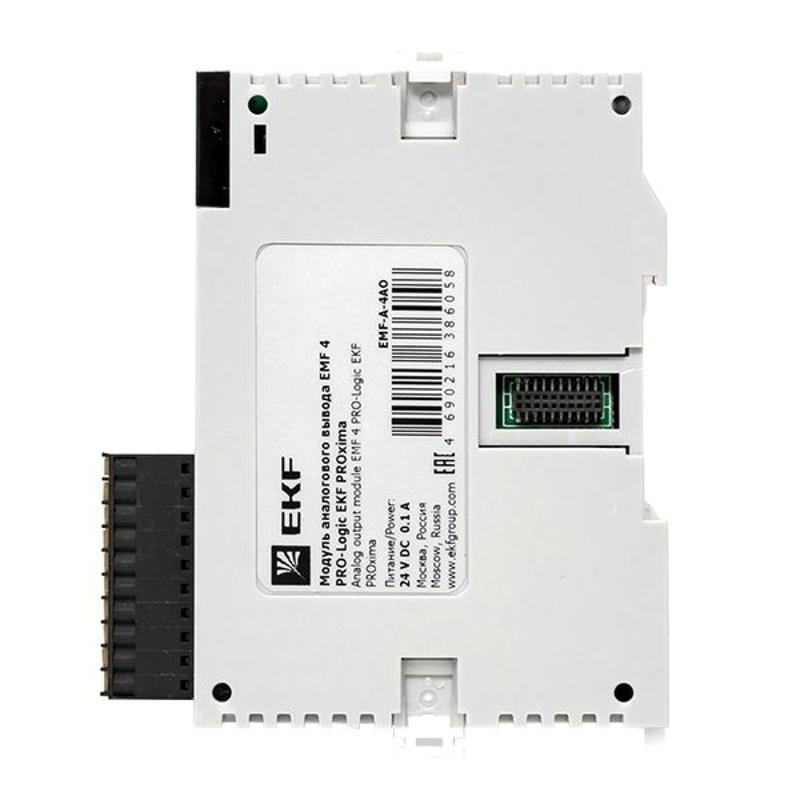 Модуль аналогового вывода EMF 4 PRO-Logic (с поверкой) | EMF-A-4AO-V | EKF — миниатюра 6