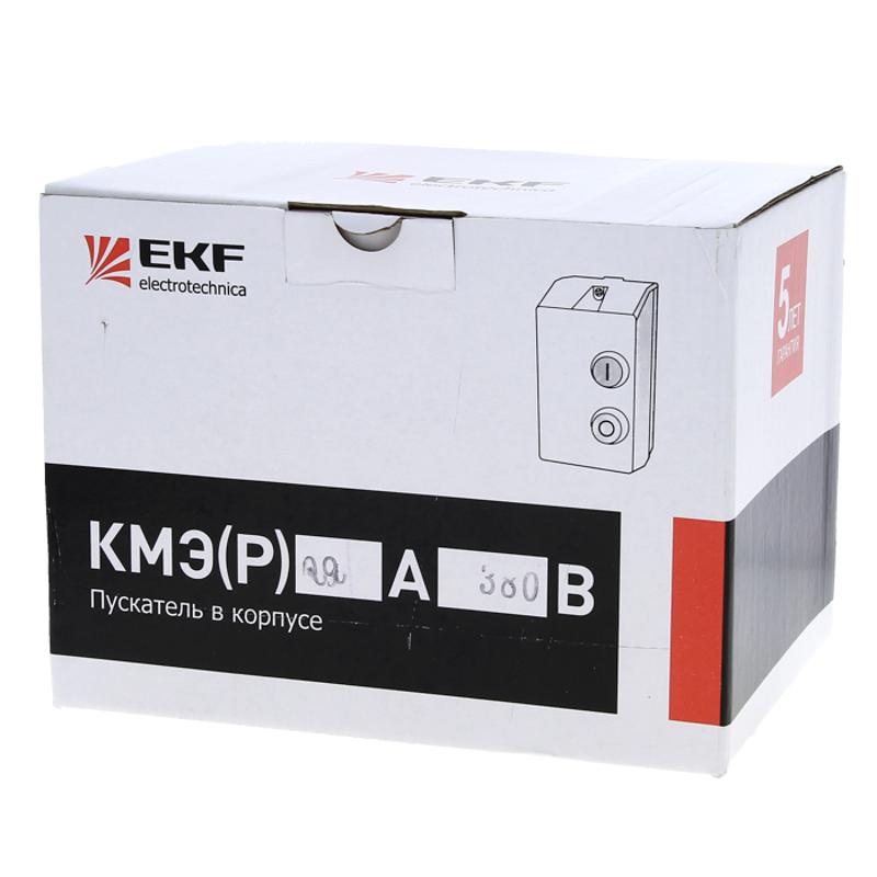 Пускатель в корпусе КМЭ 9А 380В с РТЭ IP65 EKF PROxima | ctrp-r-9-380v | EKF — миниатюра 3
