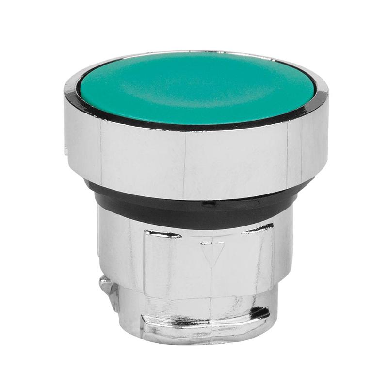Головка кнопки OptiSignal D22 A4-P-3 зеленая металл ZB4BA3 |332214| КЭАЗ — фото 1 | Sento