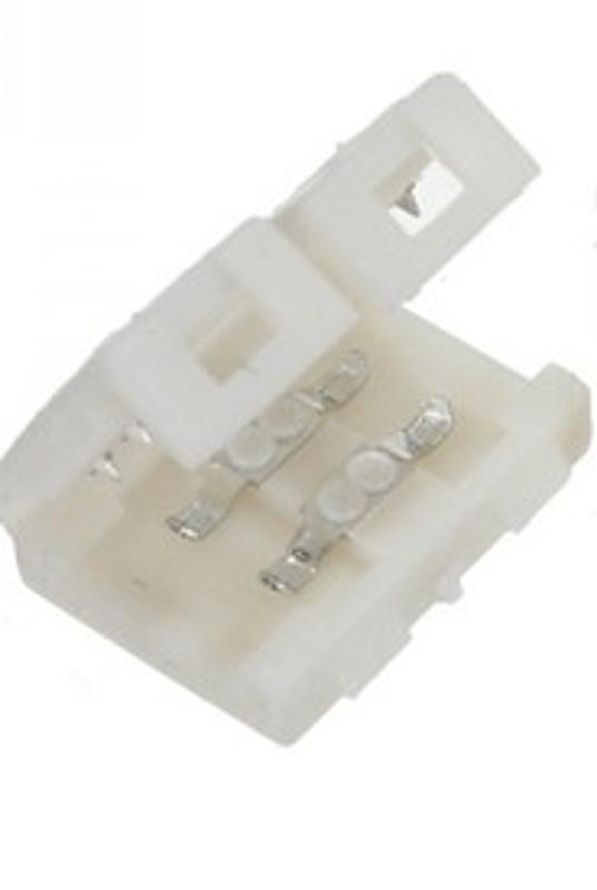Разъем фиксированный для LED ленты14,4W/m IP20 10mm (соединение 2х лент)(10 шт. в упак.) |V4-R0-70.0024.KIT-1001| VARTON  — VARTON