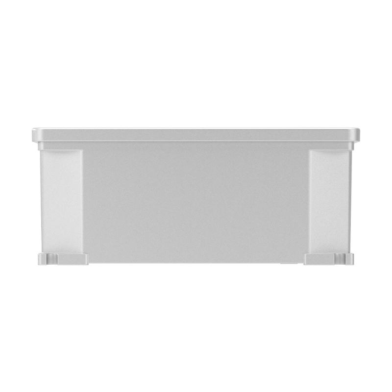 Коробка распределительная алюминиевая окрашенная,IP66, RAL9006, 178х155х74мм | 65303 | DKC — миниатюра 3