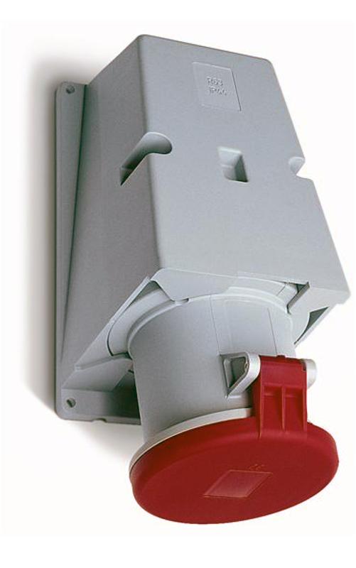 Розетка для монтажа на ПОВЕРХНОСТЬ 63A. 3P+E. IP44 363 RS6 | 2CMA167498R1000 | ABB — ABB