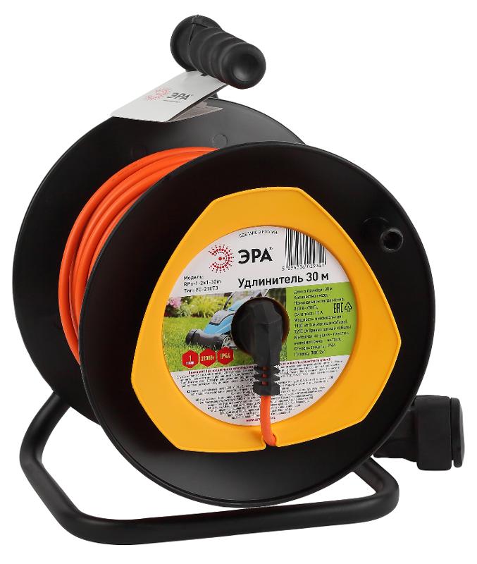 Удлинитель силовой ЭРА RPx-1-2x1-30m на п. катушке б/з 1 гн 30м ПВС 2x1 | Б0046833 | ЭРА — миниатюра 1