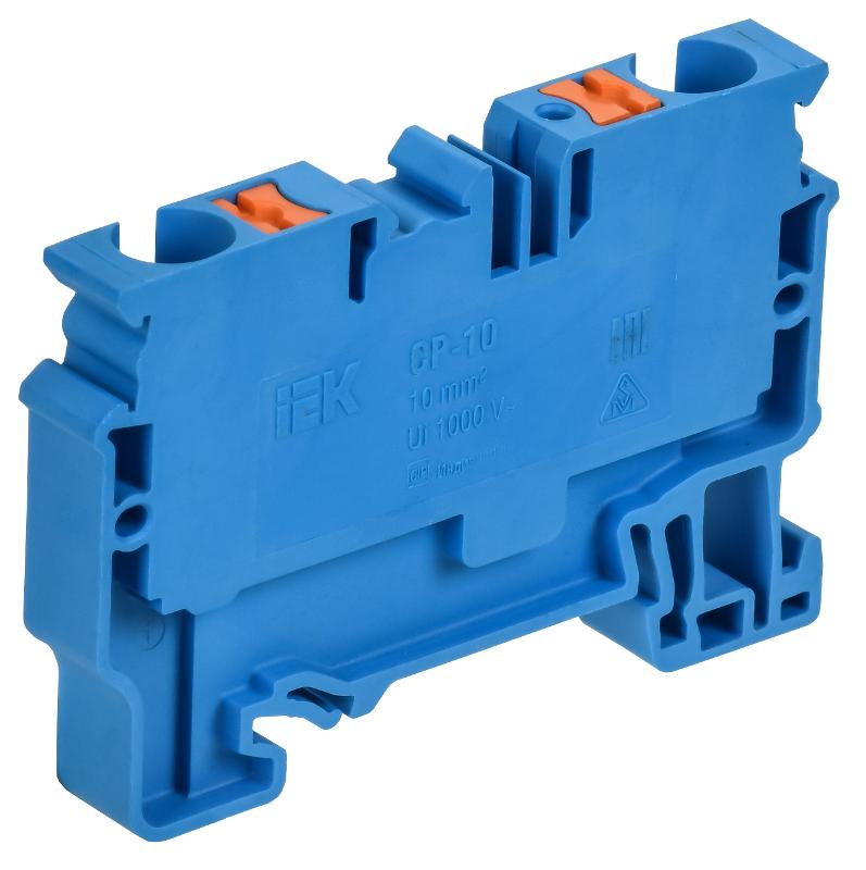 ARMAFIX Клемма пруж. Push In CP 10мм2 синяя | AF-CT20-00-K07-010 | IEK — миниатюра 2