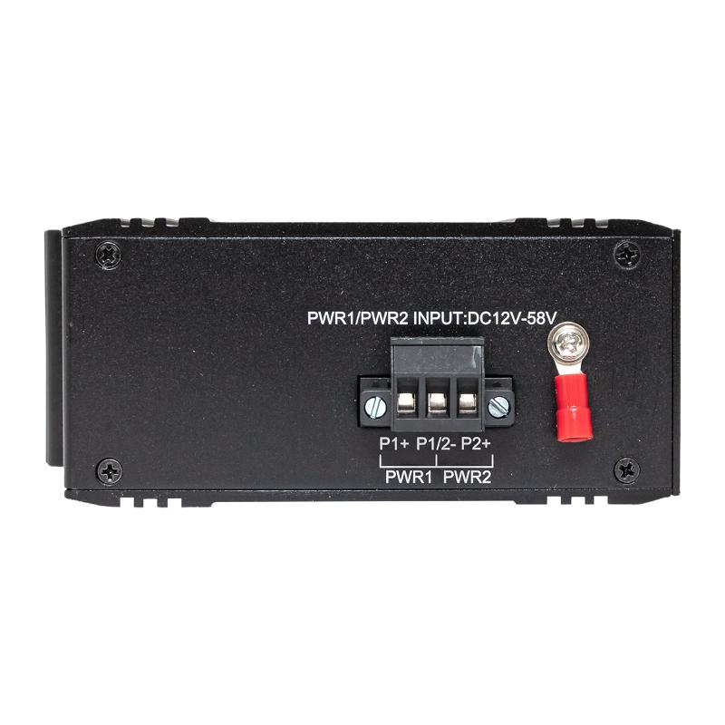 Промышленный неуправляемый коммутатор U-5GT, 5 портов 10/100/1000Base-T(X) RJ45, монтаж на динрейку TSX |TSX-U-5GT|EKF — миниатюра 4
