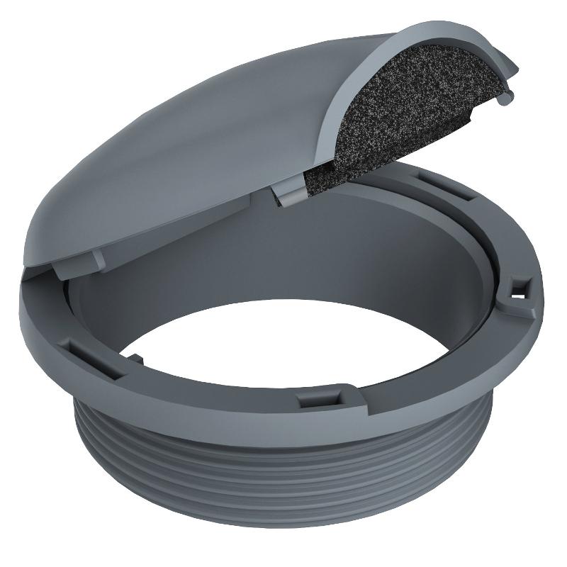 Минилючок SH80 (напольное покрытие > 6 мм,полиамид,серый) (SH80 T 7011) | 7408040 | OBO Bettermann — OBO Bettermann