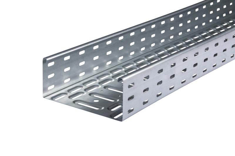 Лоток кабельный перфорированный LKS 820 FS RU, 85x200x3000 мм, 0,7 мм (аналог 80x200) (LKS 820 FS RU) | 6835717_RU | OBO Bettermann — OBO Bettermann