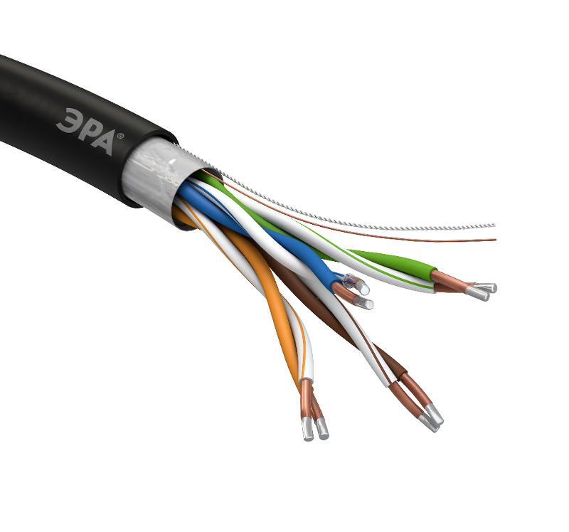 Кабель витая пара U/UTP 2x2x24 AWG Cat5e CCA PVC 305м SIMPLE (2/30) | Б0044433 | ЭРА — миниатюра 4