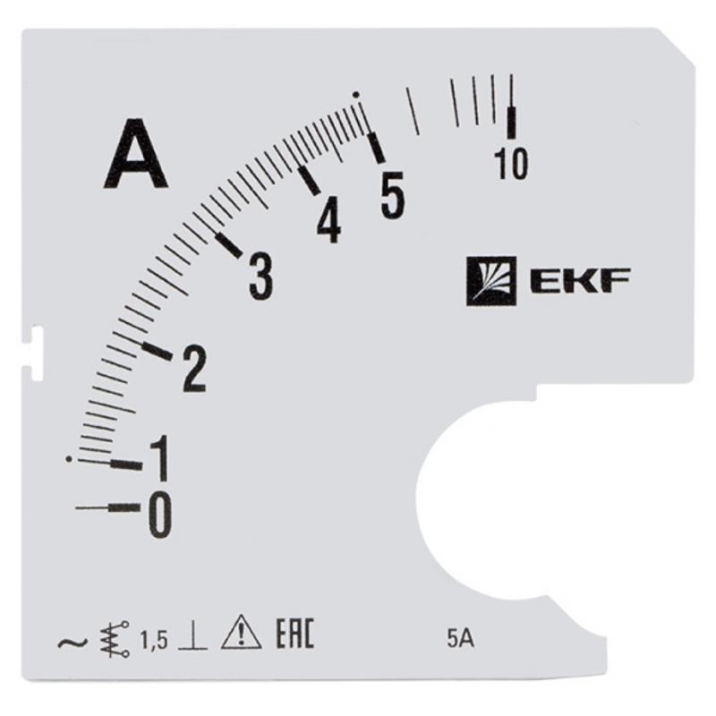 Шкала сменная для A961 5/5А-1,5 EKF PROxima | s-a961-5 | EKF — EKF