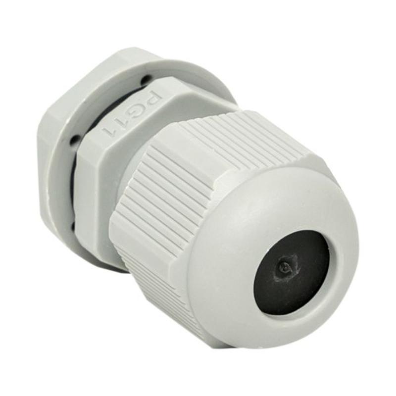 Сальник PG11 IP54 (20 шт) d отв. 18 мм / d провод. 5-10 мм | plc-pg-11-r |  EKF  — миниатюра 5