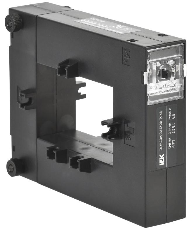 Трансформатор тока ТРП-58 500/5 2,5ВА кл. точн. 0,5 | ITT58-2-D025-0500 | IEK — IEK (ИЭК)