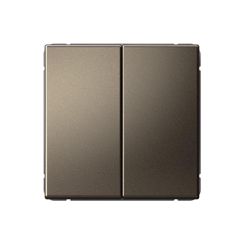 ArtGallery Мокко Выключатель 2-клавишный, сх.5, 10АХ, механизм | GAL000651 | SE — Systeme Electric