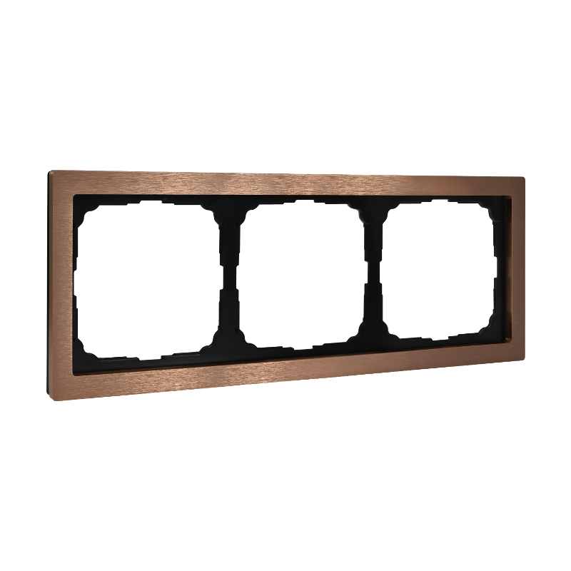 ArtGalery Pure Медь Рамка 3-постовая , металл | GAL312503 | SE — Systeme Electric