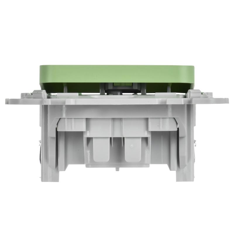 FLITE Выключатель 1-клавишный 10А ВС11-1-0-ФлФ фисташковый | FI-V10-0-10-1-K93 | IEK — миниатюра 5