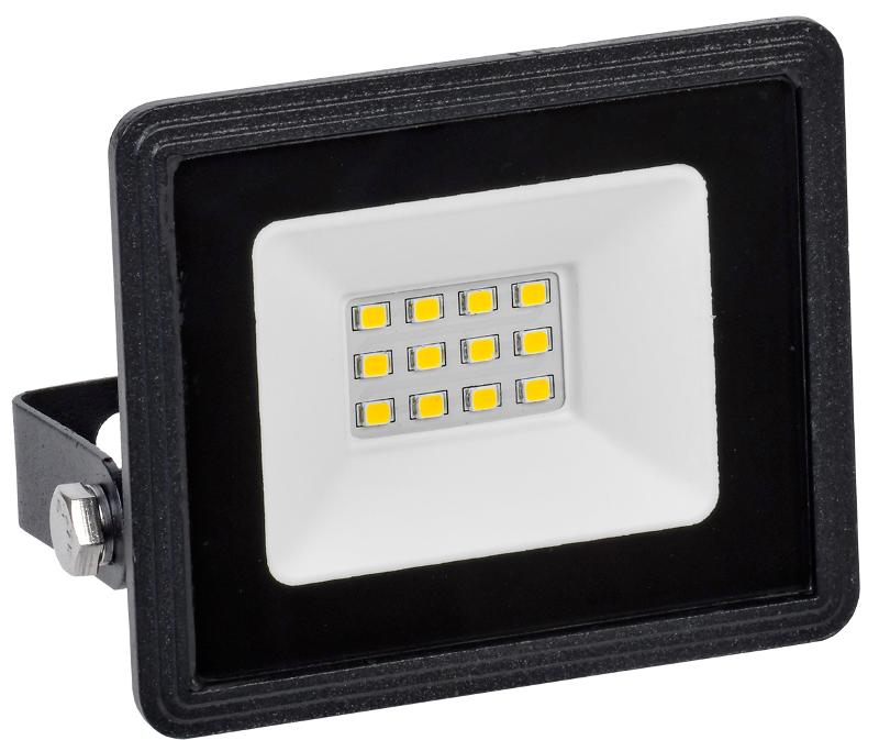 Прожектор светодиодный СДО 06-10 10Вт 6500К IP65 черный | LPDO601-10-65-K02 | IEK — IEK (ИЭК)