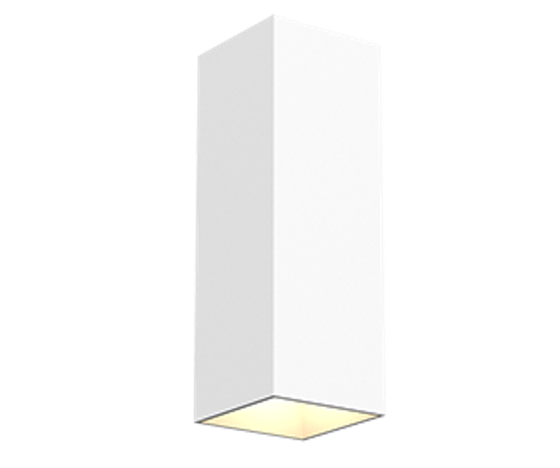 Светильник светодиодный ДПО WL-Cube 10Вт 4000K IP54 RAL9010 60°град белый матовый настенный | V1-R5-Y0513-21000-5401040 | VARTON — фото 1 | Sento