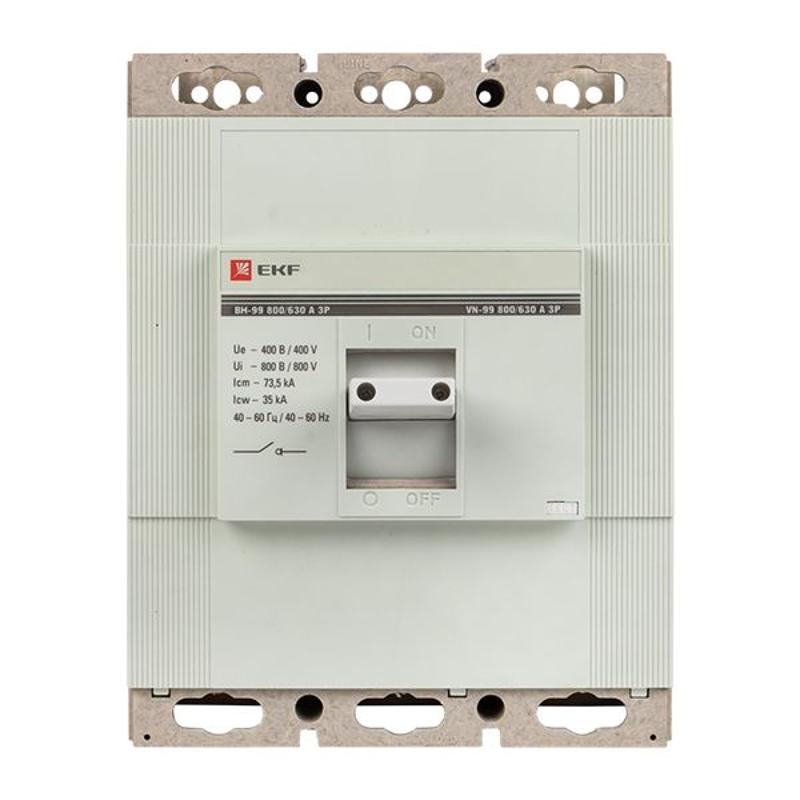 Выключатель нагрузки ВН-99 800/630А 3P EKF PROxima | sl99-800-630 | EKF — миниатюра 5