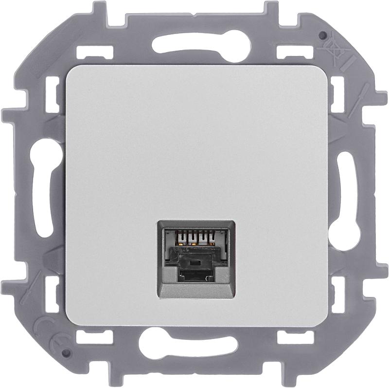 Inspiria Алюминий розетка компьютерная RJ45 С/У категория 6 UTP — миниатюра 11