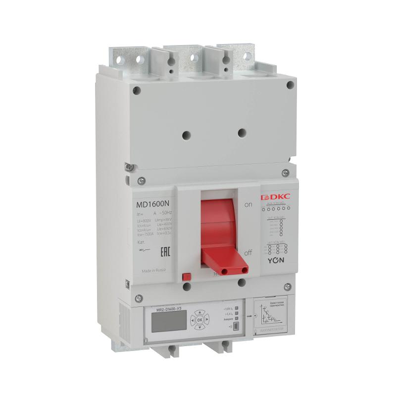 Выключатель автоматический в литом корпусе YON MD1000N-MR2 | MD1000N-MR2 | DKC — DKC (ДКС)