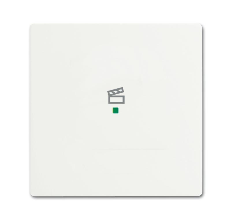SRS-1-85BL Клавиша одинарная free@home, SKY, сцена, белая|2CLA852627A1101| ABB — ABB