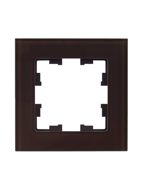 BRITE Рамка 1-ая РУ-1-2-БрТБ стекло темная бронза | BR-M12-G-K45 | IEK — миниатюра 8