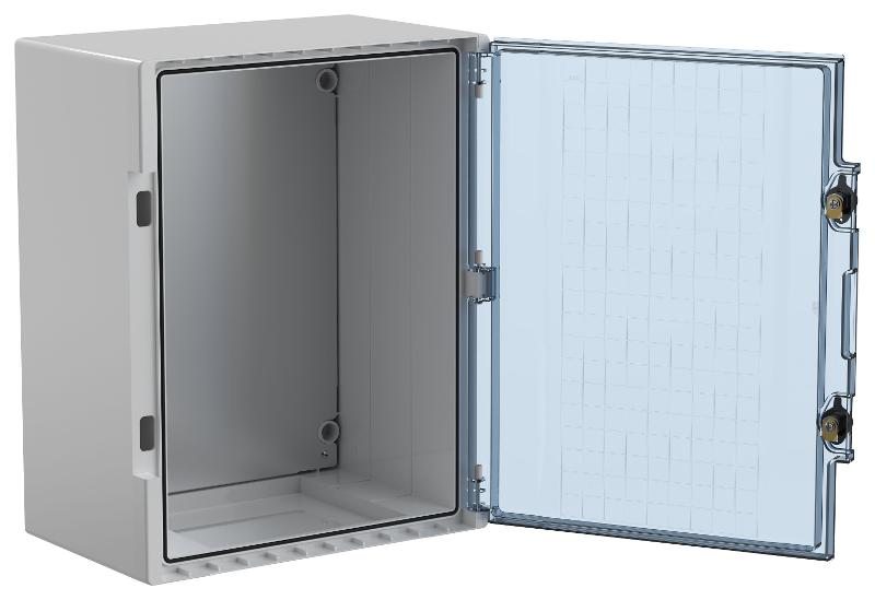 TETRA Корпус пластиковый ЩМПп 500х400х240мм прозрачная дверь IP66 | TR5-11-N-050-40-24-65 | IEK — миниатюра 2