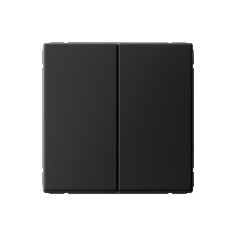 ArtGallery Карбон Выключатель 2-клавишный, сх.5, 10АХ, механизм | GAL001051 | SE — Systeme Electric