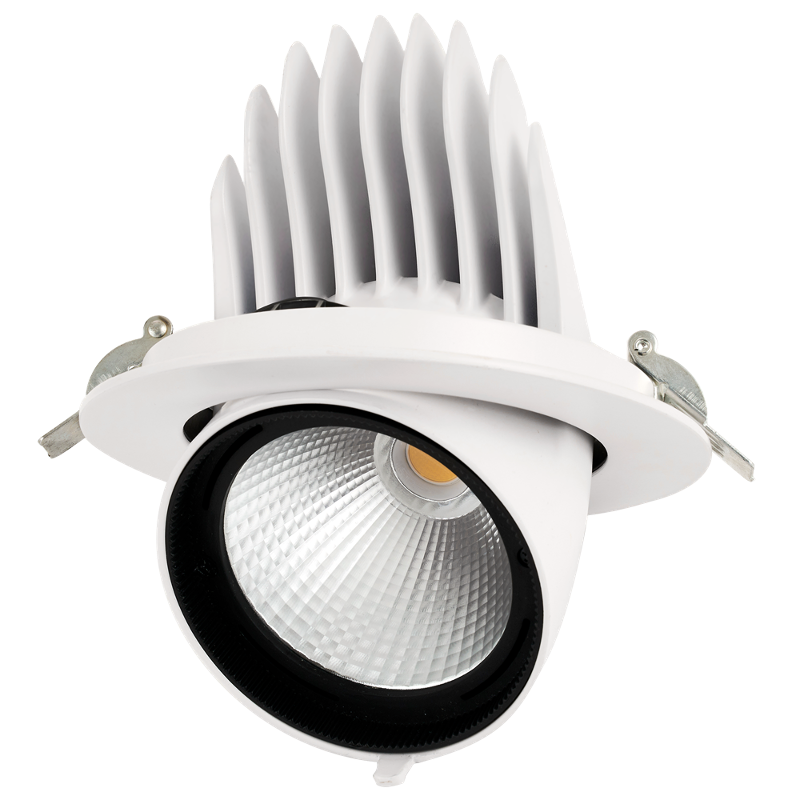 Светильник светодиодный встраиваемый downlight ДВО PLED DL4 40W 4000K 24° поворот White IP40 | .5021921 | Jazzway — Jazzway
