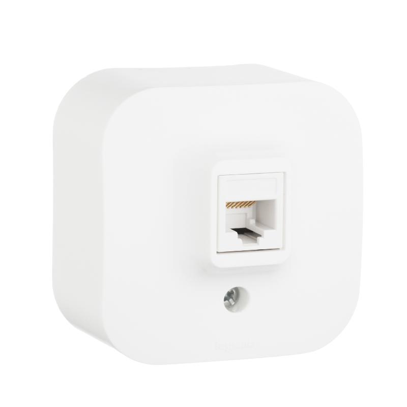 Quteo Белый Розетка RJ45 кат5е UTP | 782224 | Legrand — Legrand