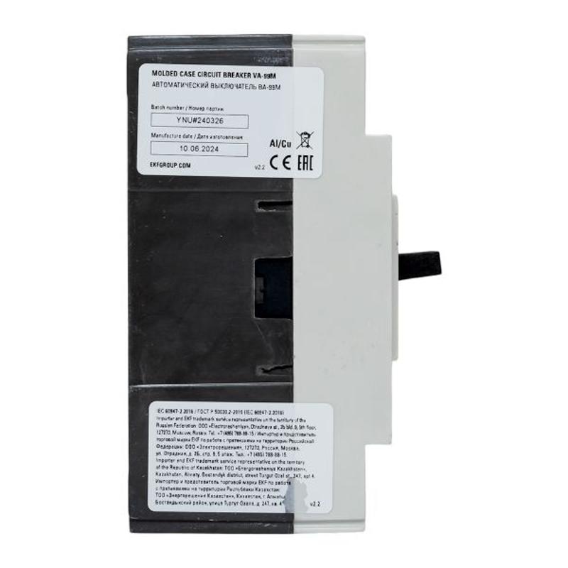 Выключатель автоматический ВА-99М 63/20А 3P 25кА EKF Basic | mccb99-63-20m | EKF — миниатюра 11