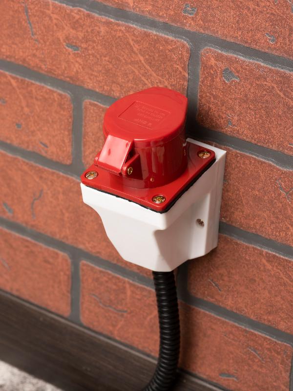 Розетка стационарная наружная 114 3Р+РЕ 16А 380В IP44 EKF PROxima | ps-114-16-380 | EKF — миниатюра 9