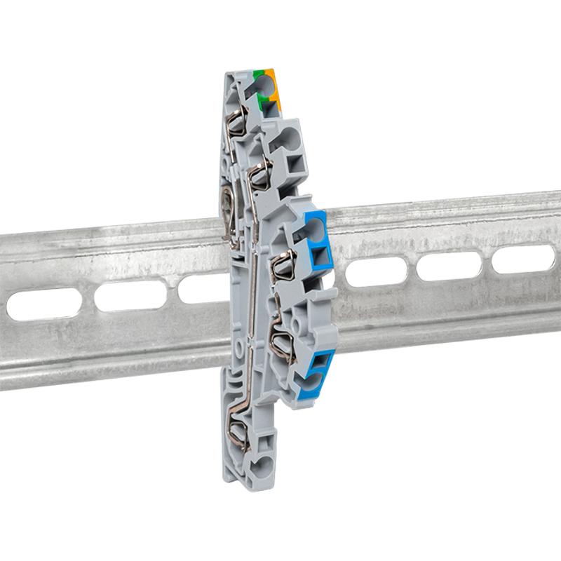 Колодка клеммная пружинная JXB-ST-2.5-NLPE 30A | plc-jxb-st-2.5-nlpe | EKF — миниатюра 4