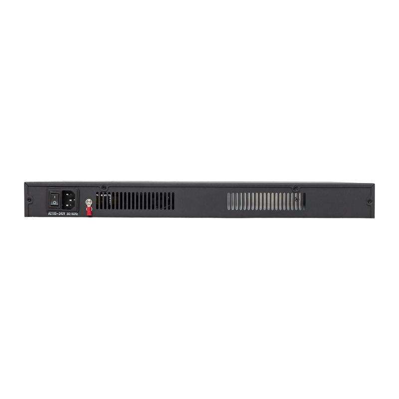 Промышленный неуправляемый коммутатор U-2GX/SFP-16GTP-R, 2 порта 1000Base-X SFP, 16 портов 10/100/1000Base-T(X) RJ45 c PoE, монтаж в 19" стойку TSX |T — миниатюра 12