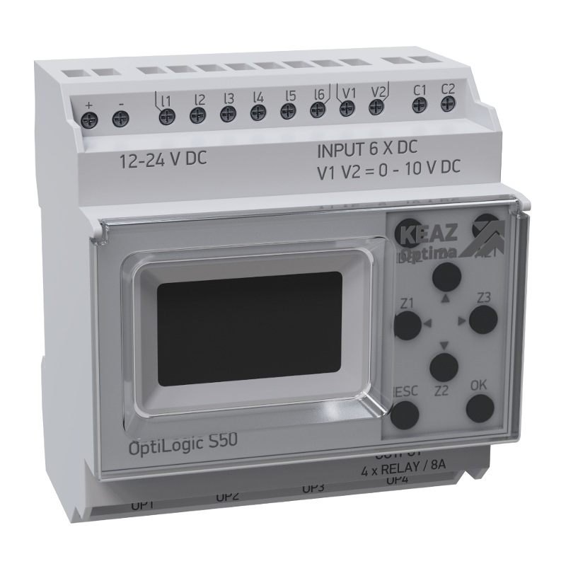 Модуль процессорный Optilogic S50-CPU-24-1-2-0 | 344585 | КЭАЗ — КЭАЗ (Курский электроаппаратный завод)