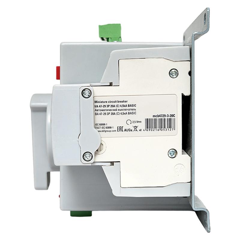 Устройство АВР МCB 20А (C) 3Р 400В PROxima | ats-mcb-20c-3p-pro | EKF — миниатюра 10