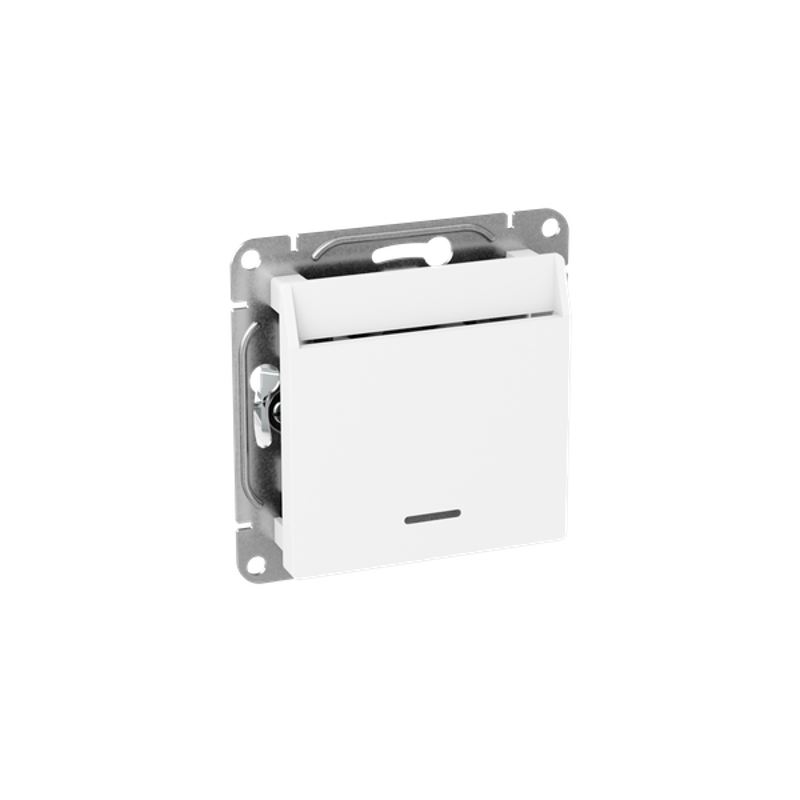 Механизм выключателя, карточный, с подсветкой, белый Эпика EKF | UP1-SWW-card | EKF — миниатюра 2