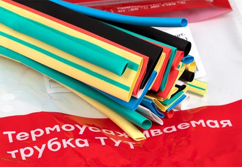 Набор ТУТ нг: 7 цветов по 5шт. Разного диаметра (4/2; 6/3; 8/4; 10/5; 12/6) 100мм. EKF PROxima | tut-n-4-r | EKF — миниатюра 17