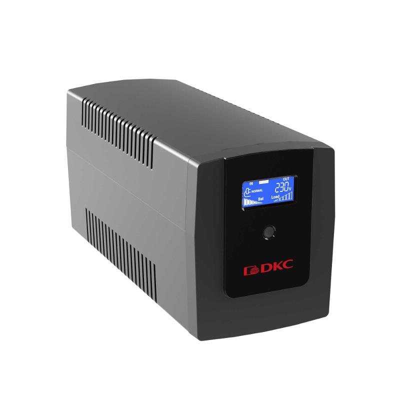 ИБП Info LCD, 1500 ВА, IEC C13 (4), USB + RJ45 | INFOLCD1500I | DKC — миниатюра 2