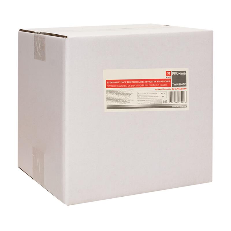 Рубильник 315A 3P реверсивный без рукоятки управления TwinBlock EKF | tb-s-315-3p-rev | EKF — миниатюра 7